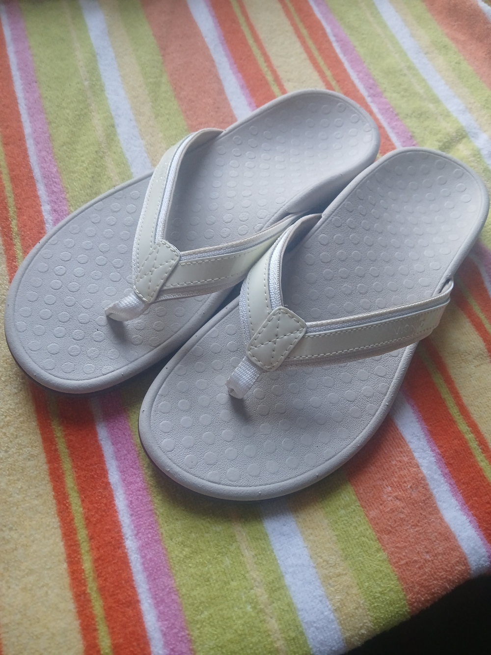 Vionic Womens Tide Toe Post Sandals